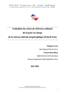 Evaluation du centre de référence SLA de Paris Image 1