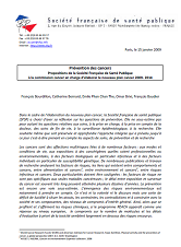 Propositions de la SFSP s’agissant de la prévention des ... Image 1