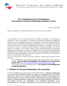 Dix recommandations pour le développement de programmes ... Image 1